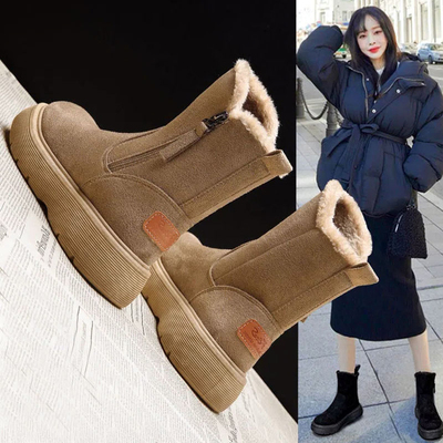 taobao agent Warm low boots, non-slip keep warm footwear, 2023 collection, western style