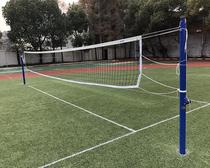 Jinling sports equipment ZPZ-3 Jinling ground-inserted volleyball post with volleyball net