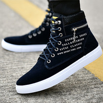 Hong Kong trendy brand mens shoes 2021 autumn new Korean high-top trend casual shoes breathable large size canvas mens board shoes