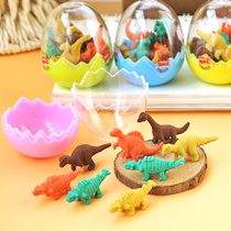 Kindergarten small gifts creative cute childrens gifts rubber dinosaur eggs fun 8 pack students favorite