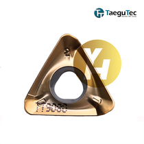 Korea Teguk CNC Milling Blade 3PKT 100416R-M TT9080 Finishing Stainless Steel General