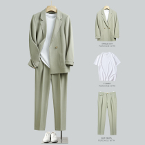 Spring and Autumn Leisure Small Suit Jacket Mens Suit Lightweight and Loose Korean Advanced Suit Mens Handsome Suit Tide