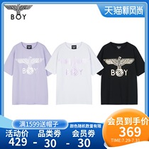 Weya recommended boylondon flagship 2021 New Star International Compass theme three-color short-sleeved t-shirt mens t-shirt summer women