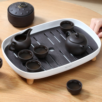 Japanese Tea Tray Home 2021 New Small Office Dry Brew Tea Cup Simple Tea Set Water Storage Drain Tray