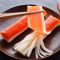 Greedy children 18g * 25 hand-torn crab flavor stick crab Willow instant hand tear crab Willow crab foot stick