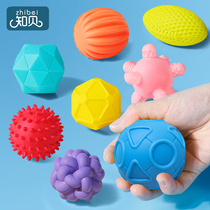 Baby Touch Ball Massage Haptic Perception Touch Sensation Ball Baby Sensory training can nibble grip and grip the ball toy