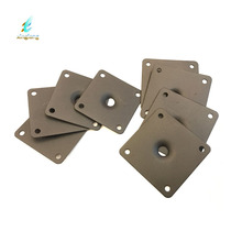 Special counter foot table foot sofa foot foot accessories square fixed piece iron sheet flat piece furniture hardware connector