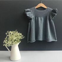 Little Bella Girls Children's Jacket and Skirt Pure Text Description Translation Weaving Diagram Non-finished Remarks Mailbox