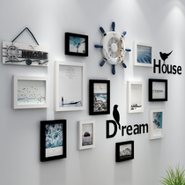 Nordic living room background wall decoration bedroom wall pendant modern simple creative childrens room bedside layout
