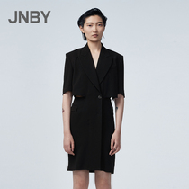 (Shopping mall with the same)JNBY Jiangnan commoner 21 summer new stitching suit dress 5L2510480