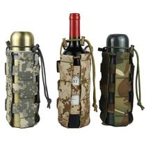 Outdoor tactical water cup new portable water bottle cover waist hanging accessory bag Adjustable thermos cup cover Cycling water cup bag