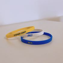 Curry Kobe Basketball Star Bracelet Sports Mens Silicone Thin Wristband Star Fan Peripheral Gift Jersey