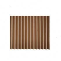Triangle pattern wave board TV background wall modeling board three-dimensional embossed corrugated board wall panel corrugated board customization 1