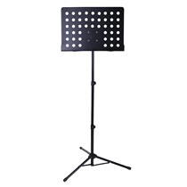 Flagship store wholesale lifting guitar folding music stand metal black musical instrument music stand conductor music