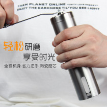 304 stainless steel manual coffee bean grinder Hand-cranked fresh bean grinder grinder Compact portable mini washing