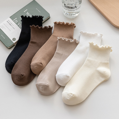 taobao agent Tide, socks, demi-season cute cotton loafers