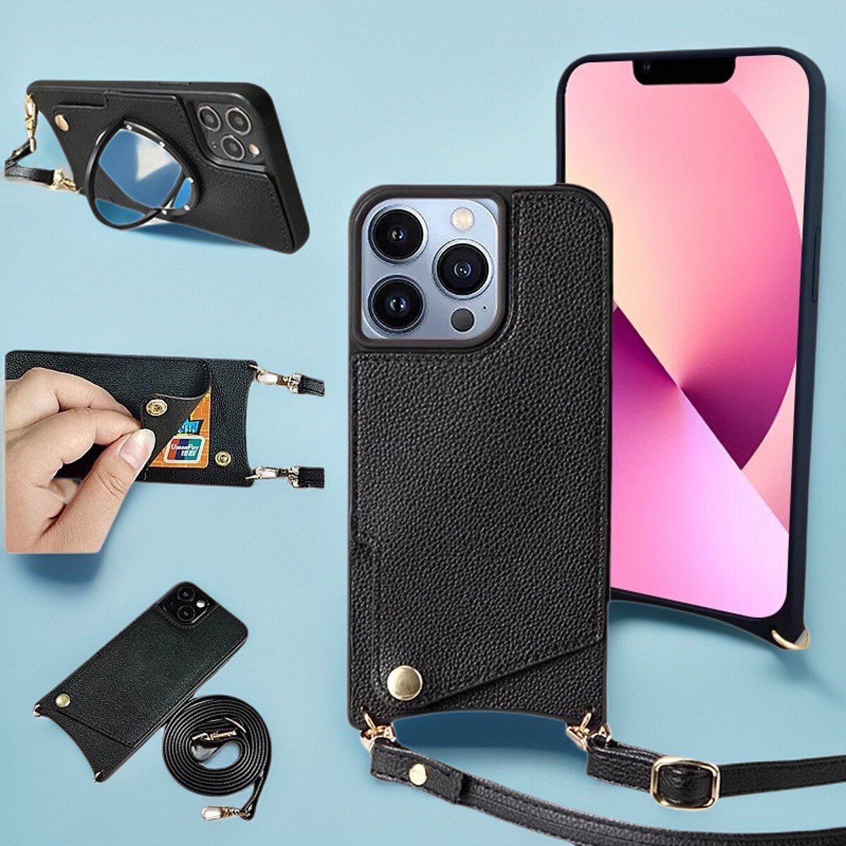 新款斜跨挂绳智能够机套适用苹果15 Pro Max鱼尾款怎样么选?看完本篇你对于懂了!