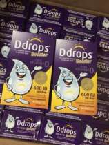 Canada Ddrops vitamin vitamin D3 drops over 1 year old 600IU 180 drops