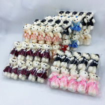 Bouquet Small Bear Paparazzi Ice Cream Bear Foam Drill Bear Cartoon Bouquet Packaging Material Doll Flower Shop Supplies