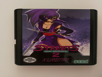 Action Fighting category]New Sega Sega MD 16-bit game TV Black card female Ninja Tekken 2