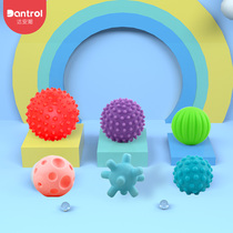 Baby toys Touch ball Massage Tactile perception Touch hand grip ball Baby puzzle early education Grip training Soft glue