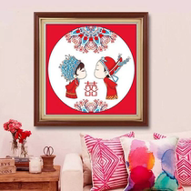 5d Diamond painting 2021 new living room Tile Cross Stitch full diamond wedding wedding series festive bedroom small