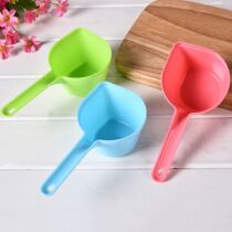Water scoop shaped dog food spoon high quality brand new plastic color pet food shovel cat food dog food shovel factory direct sales