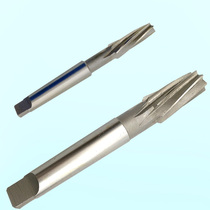 HSS 1 to 10 taper spiral reamer white steel pin machine reamer hard high speed steel tool taper handle machine hinge