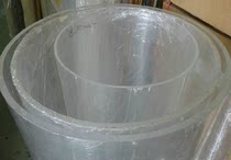 High transparent acrylic tube material outer diameter 700mm height 400mm spot