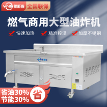Large Fryer commercial constant temperature gas tofu temperature controlled fried bean curd fried bean curd Fry frying machine custom