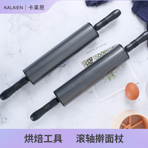 Household roller rolling pin large dumpling crust rolling dough stick kitchen noodle stick non-stick baking small tool