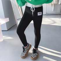 Girl Beats Bottom Pants Spring Slim Fit Outside Wearing 2022 New Spring Dress Trendy Fashion Foreign Air Children Women Baby Pants