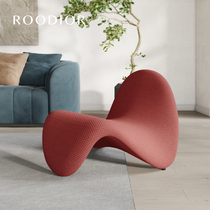 Roodior modern simple single chair creative living room home Nordic balcony leisure chair designer furniture