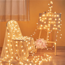 LED star lights small lights flashing lights starry lights star lights string lights girl heart Net red dormitory room decoration layout