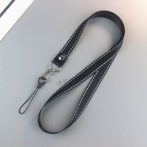 High-end mobile phone hanging rope around the neck strong and durable rope chain with female slant cross can be removed