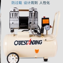 Oil-free steam pump painting portable 3p large air compressor with nail gun small high pressure silent 220V industrial grade punch