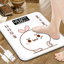 D USB electronic scale Household weight scale Human scale Precision adult health weighing electronic scale Weight scale Female
