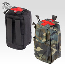 Tiger Camp Black Camouflage Nylon CORDURA Modular MOLLE Medical Kit 5133
