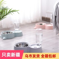 Xinjiang brothers shop Urumqi local delivery feeder dog cat bowl Bowl cat drinking water
