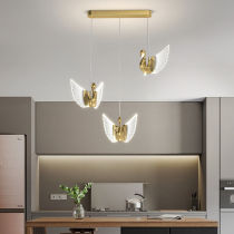VVS Aesthetic Lights New Nets Red Ins Creative thousands of paper cranes Restaurant lights Brief about modern atmospheric lighting Network Red Restaurant