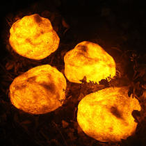 Simulation Stone Solar String Lamp Outdoor Patio Garden Grass Terrace Lamp Split Type of Decorative Outdoor Lamp Stones