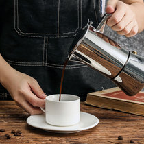 Stainless steel Mocha pot Coffee maker Household small espresso machine Italian hand-made coffee maker