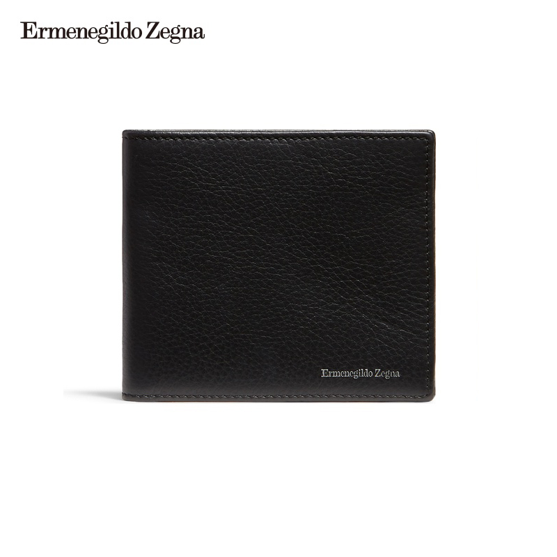 Ermenegildo Zegna Zegna Classic Men's Blue Wallet/Short Wallet
