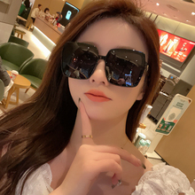 Солнцезащитные очки для женщин против ультрафиолетового круглого лица выглядят худыми 2023 Корейская версия