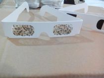 Paper visually impaired experience education glasses blur glasses blind experience glasses paper glasses custom