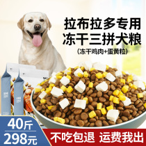 Beckench dog food Labrador dedicated 40 haggle to dog 20kg puppies dog food large dog meat pine dog food