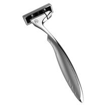  Green Grapefruit workshop boys manual razor four-layer blade personalized manual razor can be customized gift box set