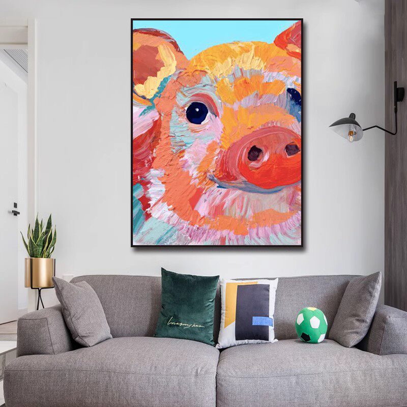 油画猪-油画猪促销价格、油画猪品牌- 淘宝