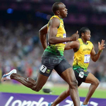 Bolt 2012 the same Jamaican track and field suit suit relay split sprint suit can be ordered LOGO