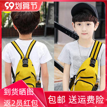 Boys backpack fashion small bag tide childrens bag summer girls travel crossbody chest bag travel primary school backpack bag